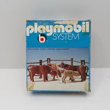 Playmobil ancien 3275 Bétail et clôture