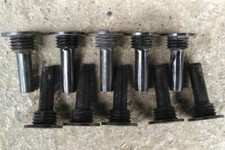 Lot de 10 puits bakélite glasmine pot en verre allemand bakelit