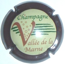 Capsule de Champagne : Super !!!  VALLEE DE LA MARNE , cont.marron,  n°15