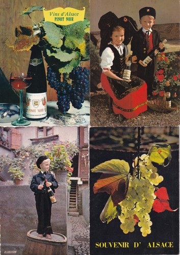 Lot cartes postales - lot, 4