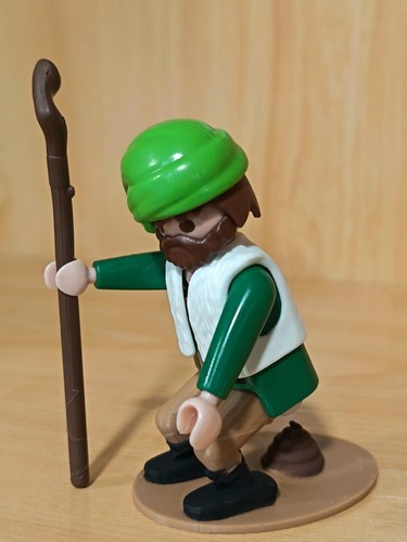 Figurine playmobil caganer - figurine,