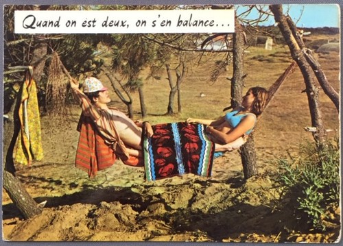 Carte postale humoristique - postale,