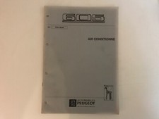 manuel d'atelier 616-F-06/94 peugeot 605 air conditionné