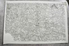 CASSINI CARTE IN PLANO 630mm X