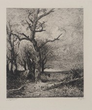 Jules DUPRE : Arbres Morts