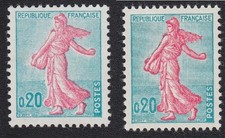 Semeuse de Piel 2 timbres Y&T