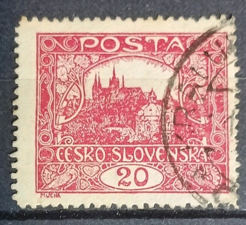 Old stamp ceskoslovensko - old,