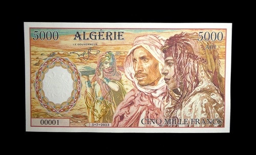 Billet 5000 francs - billet,