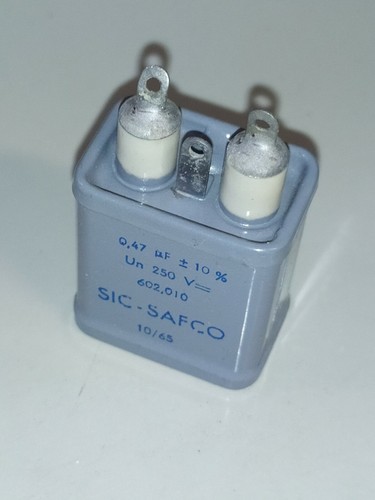 Condensateur bain - uf,