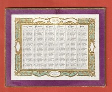 ALMANACH-CALENDRIER DES POSTES GAUFRE - 1878 - OBERTHUR ET FILS - RENNES