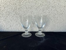Paire de verres bistrot