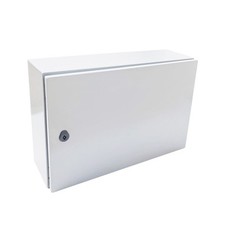 Armoire électrique En Métal étanche Ip66 - 400x600x200 - Plaque Fournie - Argent