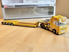 Camion Truck LKW DAF XF105 SSC 8/4 Nooteboom 4 axes WSI 1/50