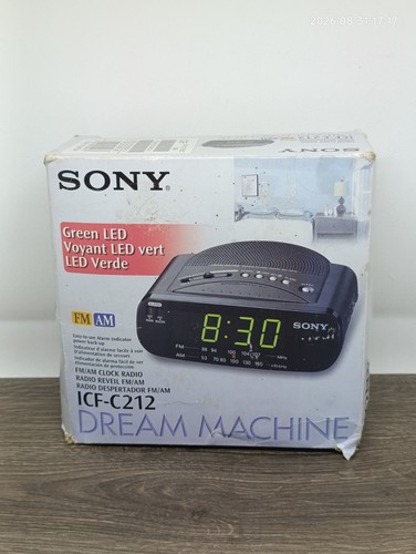 Sony radio réveil grand - sony,