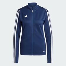Veste Femme Adidas En Acétate Tiro 23 League Full Zip Sport Logo HS3511 Bleu