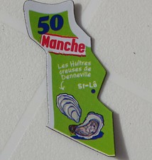 MAGNET GAULOIS 50 MANCHE CARTE NEW COLLECTION DEPARTAIMANT NEUF