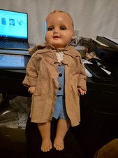 Ancienne POUPÉE BAIGNEUR  POLYFLEX  44 cm