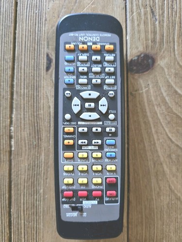 Denon 897 remote control - denon,