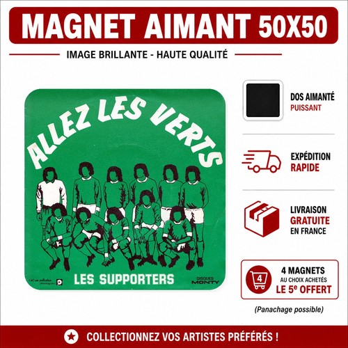 Magnet frigo allez les - magnet,