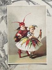 Chromo - Jules Pons - Cravate Gants - Nimes - costume carnaval