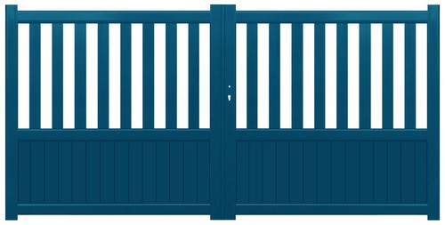 Portail alu droit - portail,