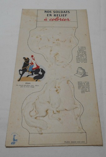 Ancienne planche colorier - planche, a