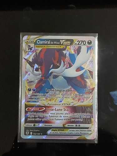 Carte pokemon clamiral - pokemon,