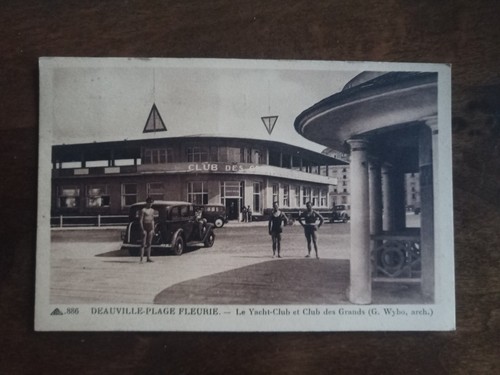 Cpa deauville plage - cpa,