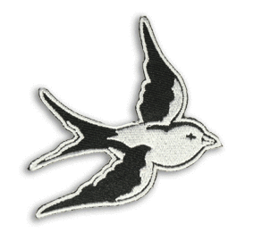 Patch ecusson hirondelle - patch,
