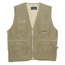 Lisong gilet utilitaire beige - gilet,
