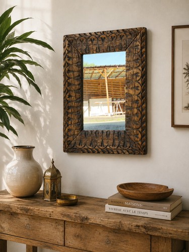 Miroir mural rectangulaire