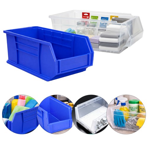 Bacs rangement plastique - bacs,