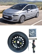 kit roue de secours (galette) 16" CITROEN C4 PICASSO 4 TROUS avant 2014