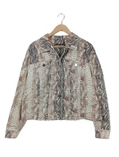 GERRY WEBER Veste courte Dames Veste T EU 46 brun-blanc cassé-gris clair