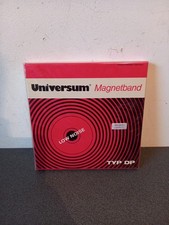 Vintage Bande Magnétique Magnetband Neuve New Universum DP 18 cm 730 m 