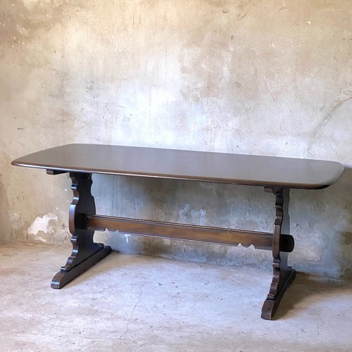 Table rustique orme massif - en,