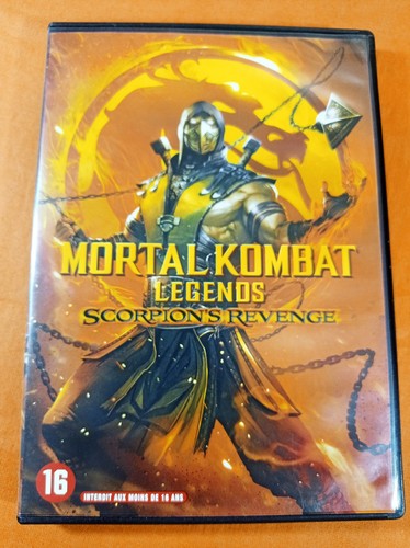 Dvd mortal kombat legends - mortal,