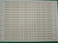  TRAIN. ECHELLE O.  CIWL 