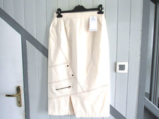 JUPE LONGUE CREME T 42 CHARLES
