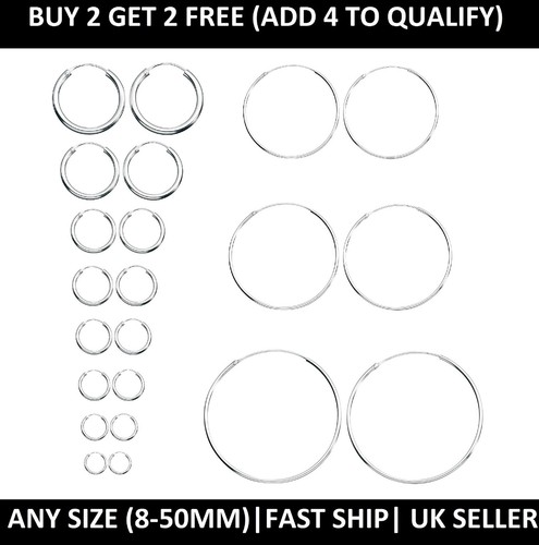 925 argent sterling - 925, boucles