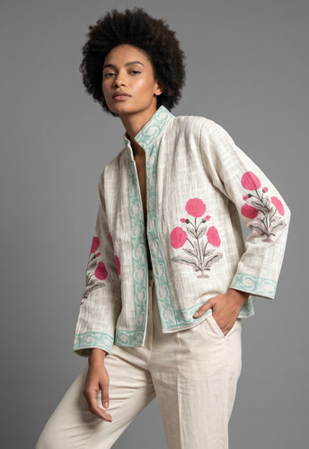 Veste capuchon boho - veste-capuchon,
