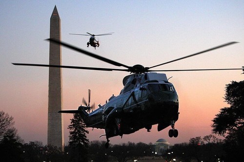 Marine one président - one,