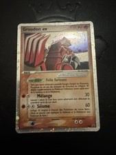 Carte Pokémon Groudon Ex 038 Promo Black Star - Française