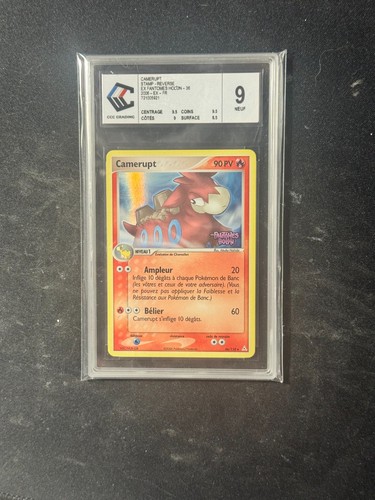 Carte pokémon camerupt - carte,