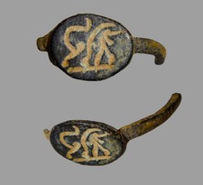 Ancient Levant Bronze Signet