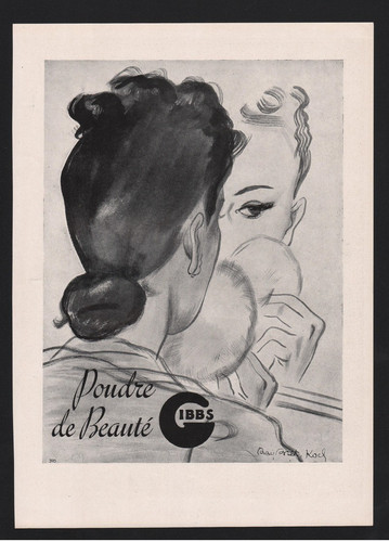 Publicité 1943 cosmétique - ,