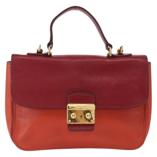 Miu madras haut poignée cuir - madras,