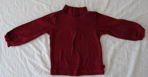 Sous pull rayé pour filles