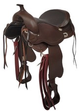 Selle western sans arbres