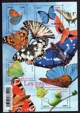 France 2010 bloc papillons - -,